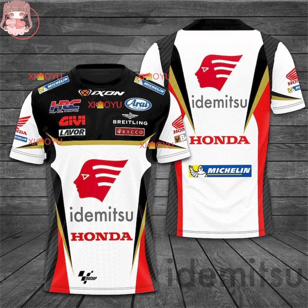 Áo thun đua 3D Honda Idemitsu