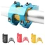 Chuyển đổi tay lái xe đạp IAPPORTUNIA, Chuyển đổi miếng đệm xe đạp 5 màu 31,8mm sang 35mm, Bộ điều chỉnh lỗ khoan thanh xe đạp bằng hợp kim nhôm 25,4mmTo31,8mm