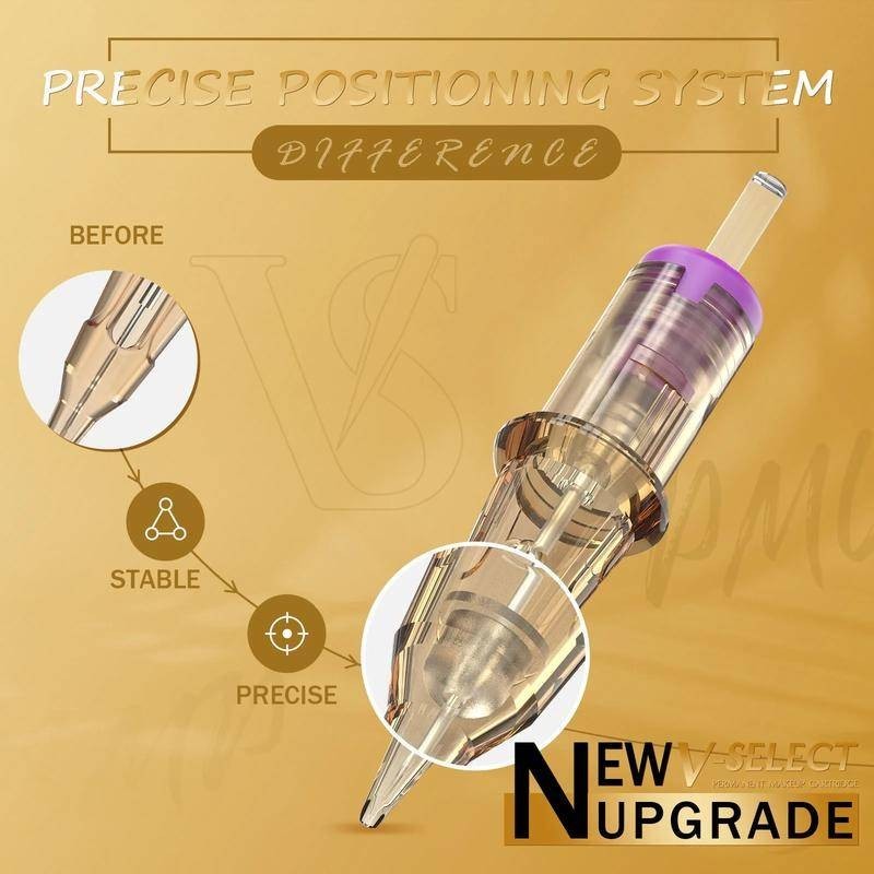 Ez V System Select Cartridge Tattoo Needles Trang điểm vĩnh viễn Lông mày Eyelinver Lips Microblading Tattoo Needles Eas để dán giao hàng nhanh