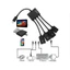 MOON MicroUSB OTG 1 Đến 4 Có Sạc Chuyển Đổi Cho Điện Thoại USB Flash Drive