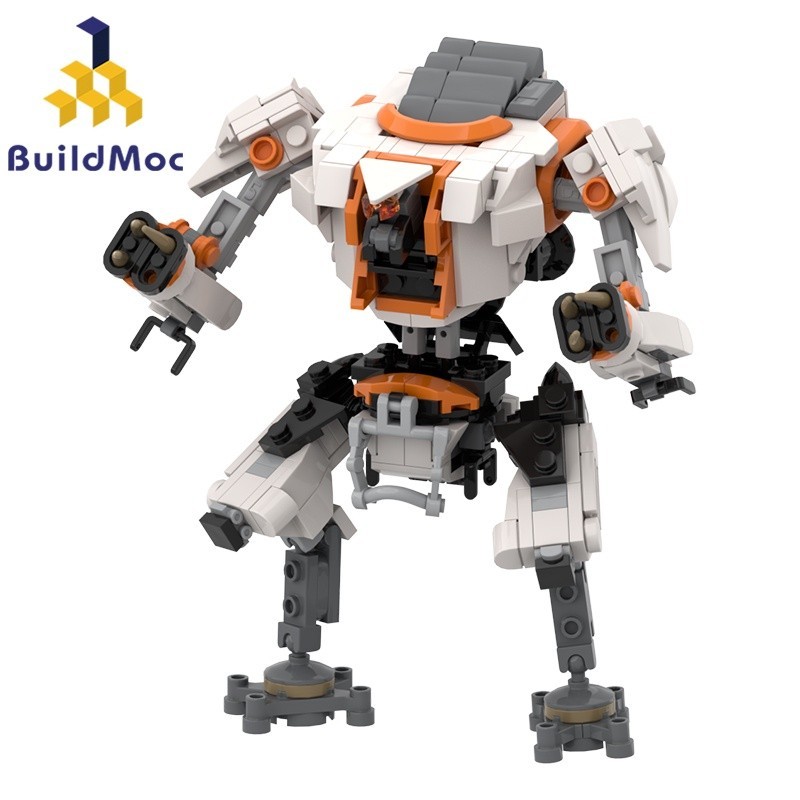 Buildmoc Titanfall 2 Reaper Mecha mô hình robot Khối xây dựng giáo dục ...