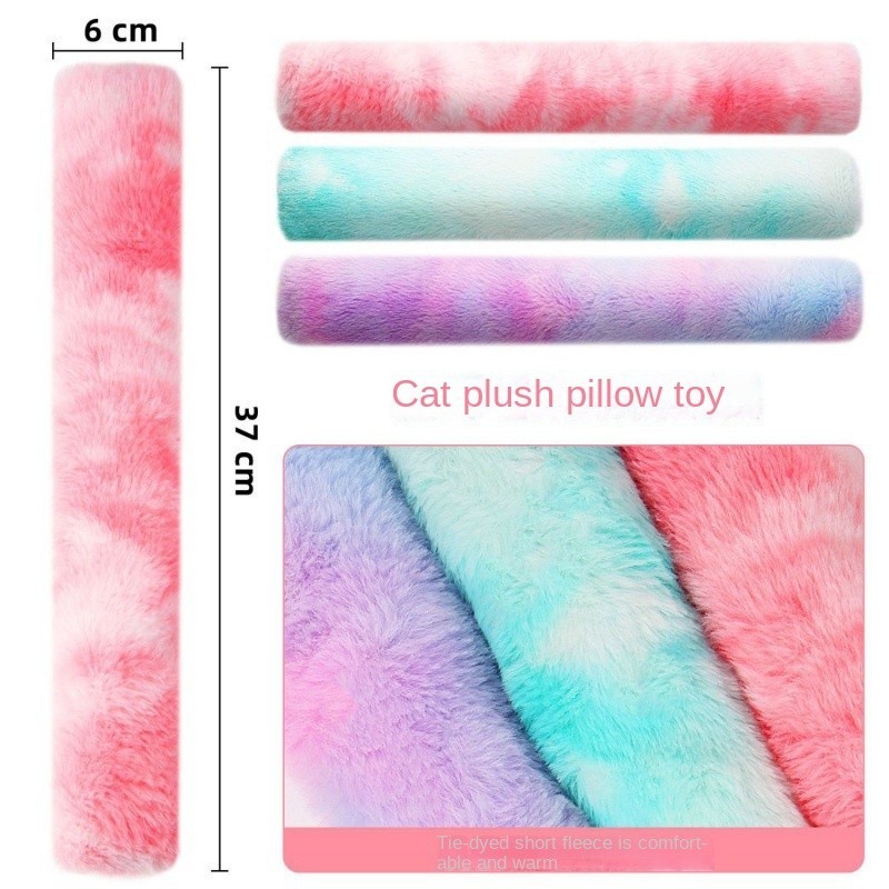 Đồ chơi gối sang trọng cho mèo, que trêu chọc mèo mới, với catnip để giải tỏa sự nhàm chán, gối đồ chơi cho mèo