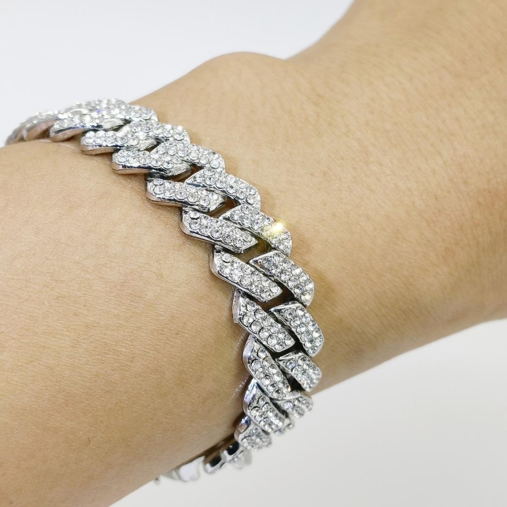 (Tặng nhẫn) Combo vòng cổ và lắc tay đính đá zircon ver 2.1