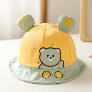 Mũ trẻ em 4 tháng đến 4 tuổi chu vi vòng đầu: 48-50 cm thêu chữ MÁT