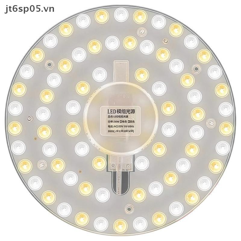 [Jts] 1 Bộ Đèn LED Hút Từ Tính Vòng Tròn 12W 18W 24W 36W 48W 72W Đèn LED Tròn AC220V Nguồn Sáng [VN]