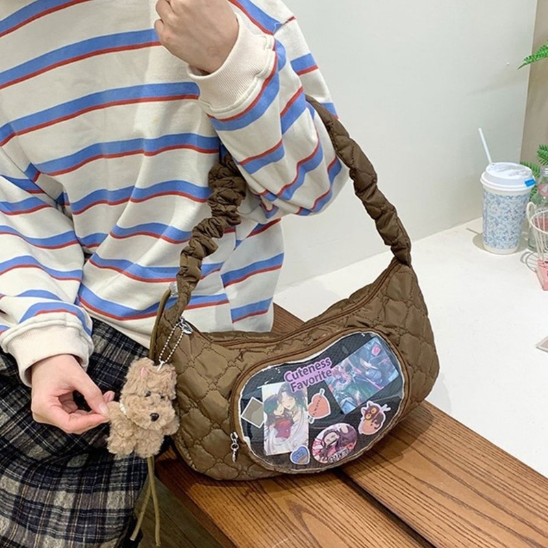 Hsv Dây Rút Túi Đeo Ngang Đáng Yêu Itabag Phong Cách Nhật Bản Túi Đeo Vai Túi Messenger Thời Trang Túi Hẹn Hò Cho Pin Màn Hình
