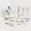 Treeling 10 Chiếc 5 Chiếc Kẹp Tóc Hình Ngôi Sao Pentagram Barrettes Dây Xích Kim Loại Thời Trang Kẹp Tóc Phụ Kiện Cho Các Bữa Tiệc Và