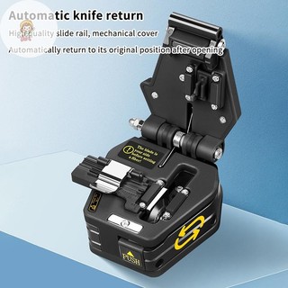 Twe Sợi Cleave AUA-6C Dao Cắt Cáp FTTT Dụng Cụ Dao Sợi Quang Cắt Quang Học Độ Chính Xác Cao Cleaver Dụng Cụ 16 Điểm Lưỡi VN