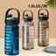 Bình nước thể thao YUJINI, có bình uống nước 1,5L / 2L / 3L, Ấm đun nước du lịch chống rò rỉ dung tích lớn nhẹ