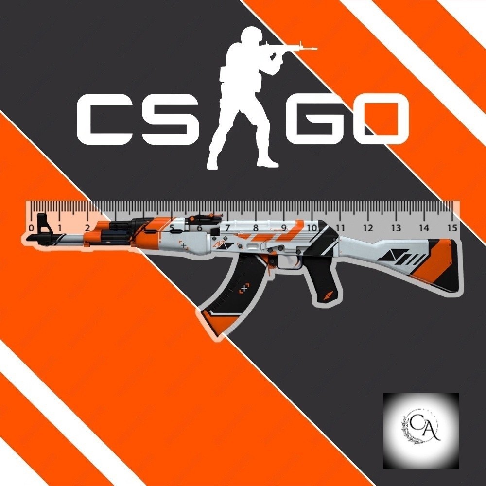 Mô hình Thước Kẻ Học Sinh 15cm In CS:GO Counter Strike Game Hành Động ...