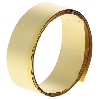 Tấm đồng thau FEASTLY, Tấm lá kim loại màu vàng 1000mm x10mm, Độ cứng cao Dải đồng thau mỏng Trang sức Làm DIY