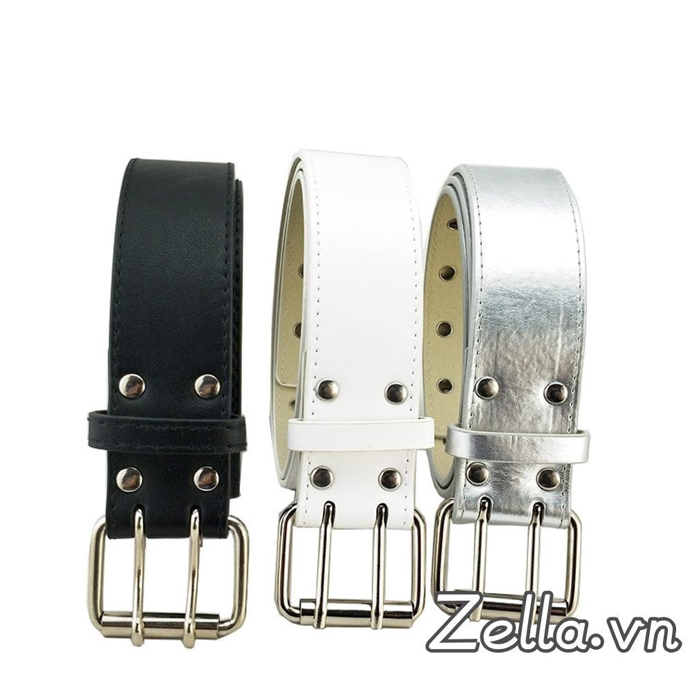 Phụ Nữ Có Thể Điều Chỉnh Đôi Grommet Thắt Lưng Rock Xe Máy Dây Đeo Cho Quần Jean Trang Phục Phụ Kiện