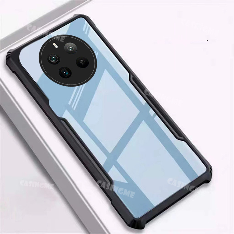 Vỏ chống sốc Acrylic Realme 12 + 5G 12x 2024 cho Realme 12 + Realme12 + 12 Realme12 + 4G 5G 2024 Pro + Plus 5G Túi khí trong suốt Vỏ điện thoại silicon trong suốt