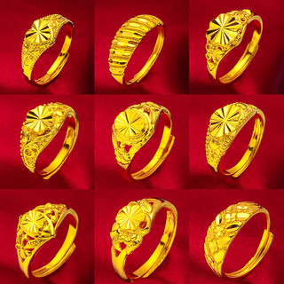 Women's Gold-Plated Ring by CC💕fashion store.vn