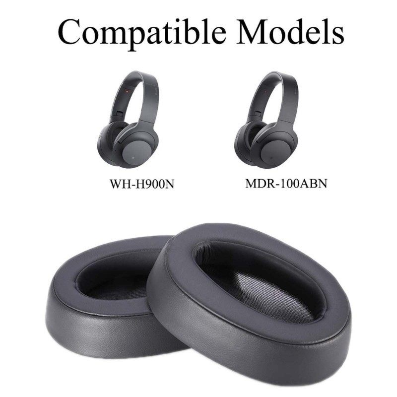 Vision 1 Cặp Miếng Đệm Tai Nghe Đệm Tai Nghe Thay Thế Cho Tai Nghe MDR-100ABN WH-H900N