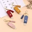 Bình rửa tay JKDESIGN, Hộp đựng nước rửa tay có móc khóa chống rò rỉ, Chai bóp da di động đa năng