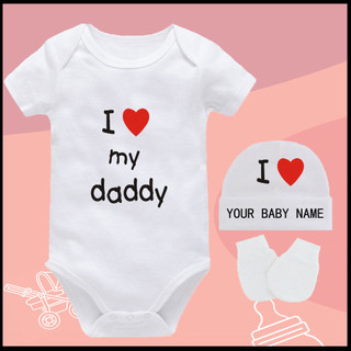 LOVE Bé trai Baju thoải mái cho bé trai 6 12 tháng tuổi Tên tùy chỉnh UACK