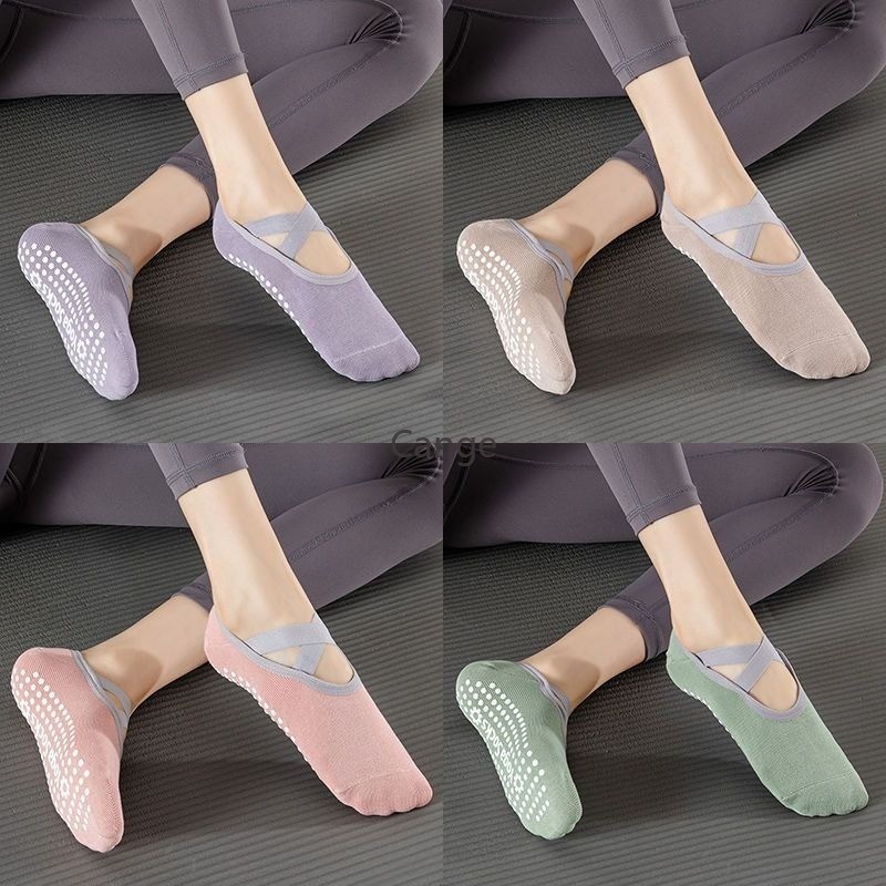 Tất Tập Yoga Cho Nữ Pilates Người Mới Bắt Đầu Trong Nhà Chống Trơn Trượt Thể Thao Thể Dục Khiêu Vũ Tất
