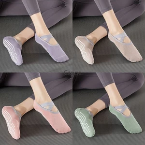 Tất Tập Yoga Cho Nữ Pilates Người Mới Bắt Đầu Trong Nhà Chống Trơn Trượt Thể Thao Thể Dục Khiêu Vũ Tất