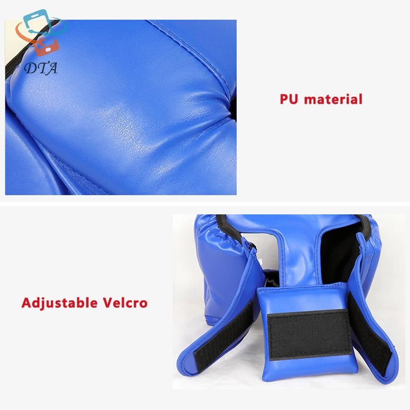 [DTA] Bảo vệ mũ bảo hiểm cho trẻ em và người lớn Huấn luyện Bảo vệ mặt kín Boxing Muay Thái Thiết bị bảo vệ chiến đấu VN