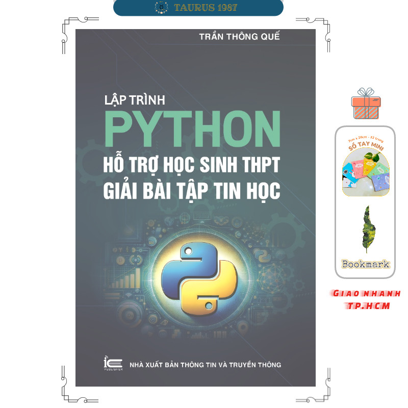 Sách Lập trình Python hỗ trợ học sinh THPT giải bài tập tin học ...