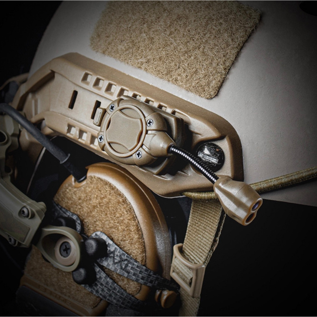 Đèn mũ bảo hiểm tactical WoSport SWITCH MPLS