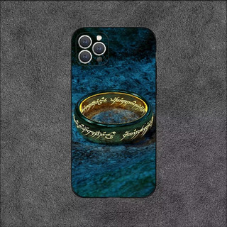 TK-1 Ốp điện thoại L-Lord of the R-Rings cho iPhone 16, 17,14,13,12,11, Plus, Pro Max, XS, X, XR, SE, Mini, 8,7 Vỏ silicon mềm màu đen