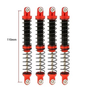 Giảm xóc kim loại 70mm 80mm 90mm 100mm 110mm 120mm cho 1 / 10 SCX10 Wraith RR10 TRX4 TRX6 ABSiMA Sherpa RC Crawler