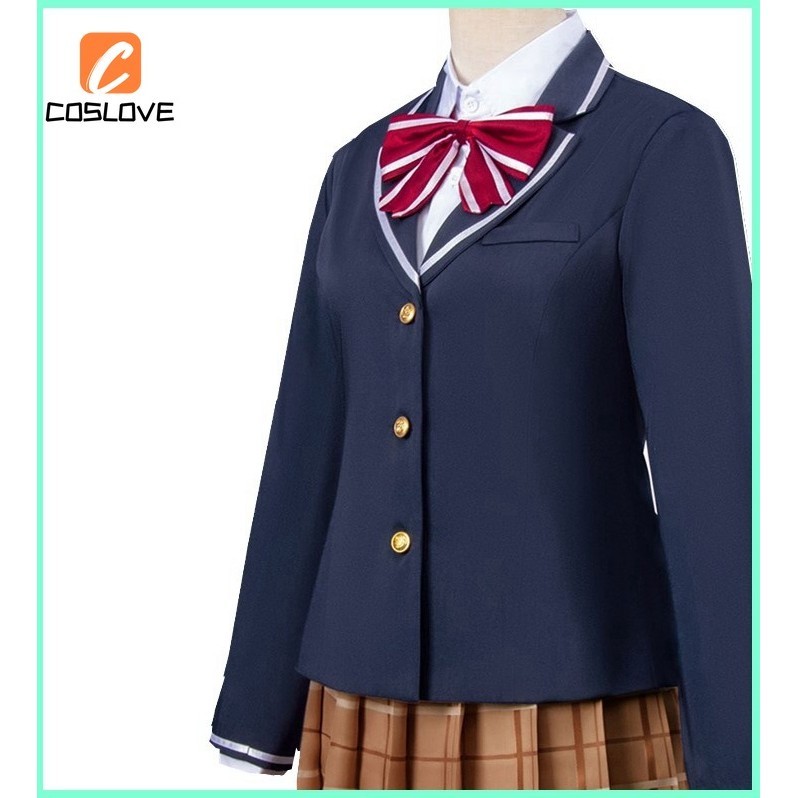 Anime Thiên Thần Tiếp Theo Cửa Xẻ Tà Tôi Thối Mahiru Shiina Cosplay Trọn Bộ Trang Phục Trường Đồng Phục Phù Hợp Với Cô Gái Đầm Dự Tiệc Trang Phục Hàng Ngày