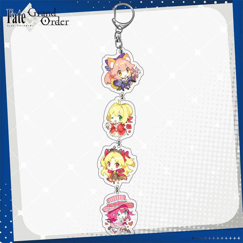 HK1 Fate / Grand Order Alter Mash Kyrielight Anime Hình acyl móc khóa túi mặt dây chuyền vòng chìa khóa KH1