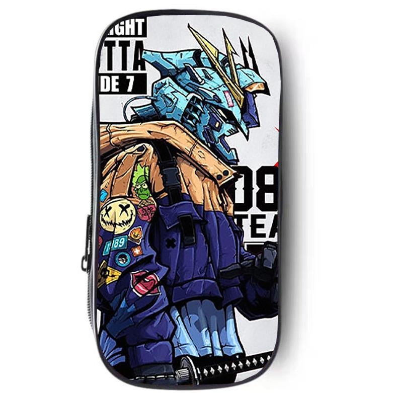 HK1 GUNDAM Phim Hoạt Hình Anime Hộp Đựng Bút Sinh Viên Hộp Trẻ Em Dung Tích Lớn Văn Phòng Phẩm Túi Đựng Bút KH1