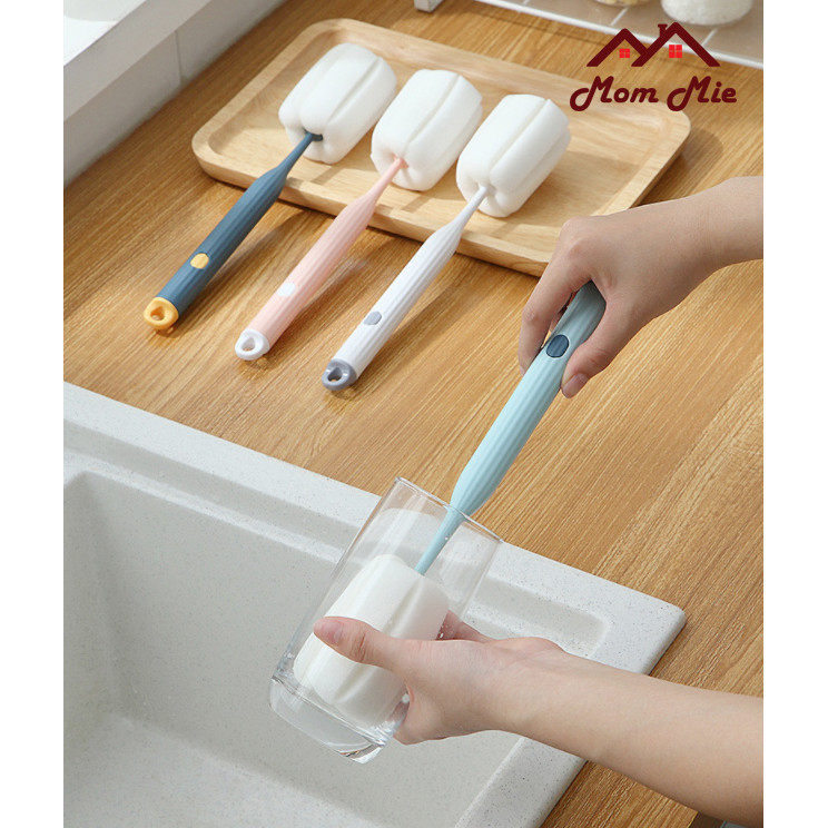 Dụng cụ cọ rửa ly, chai, lọ đầu mút chuyên dụng cọ rửa ly FIBER BIO 0441 aladanh-net-vn