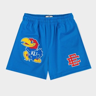 Eric Emanuel Thương hiệu hợp thời trang EE Quần short thông thường Quần bóng rổ Mỹ Chạy bộ thể thao Quần lưới bóng đá rộng