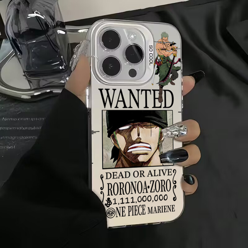 Dành Cho iPhone 11 12 13 14 15 Pro Max XR X XS Max 7 8 Plus One Piece Anime Luffy Gear 5 Vỏ Cứng Mờ Chống Sốc
