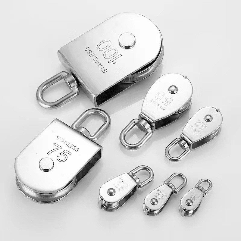 Cấu tạo cơ bản của ròng rọc inox M15
