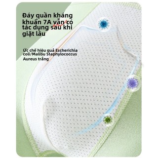 Quần Lót Cotton Bé Trai Set 4 Cái - Dáng Boxer Co Giãn In Hình Crayon Shinchan Siêu Dễ Thương