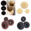 DELMER Hair Bun Donut, Kẹp Tóc 3 Màu Tóc Bun Maker, Phụ Kiện Tóc Thời Trang Thanh Lịch DIY Dễ Dàng Nhẫn Lớn Bé Gái Nữ