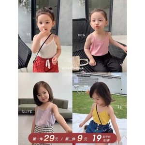 áo 2 dây chất cotton cao cấp hàn quốc cho bé gái 6-13kg,