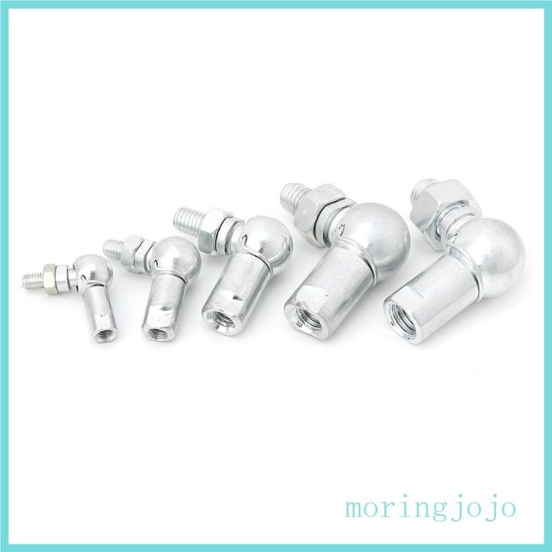Jojo M5 M6 M8 M10 M12 Thép Carbon Đầu Khớp Thanh Cuối Vòng Bi Góc Phải