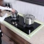 Nhãn dán thấm bồn rửa JUIC, Nhãn dán thấm nước cửa sổ có thể tái sử dụng có thể giặt được, Băng dính tự dính Dải niêm phong Băng keo chống sương mù Nhãn dán phòng tắm Nhà bếp
