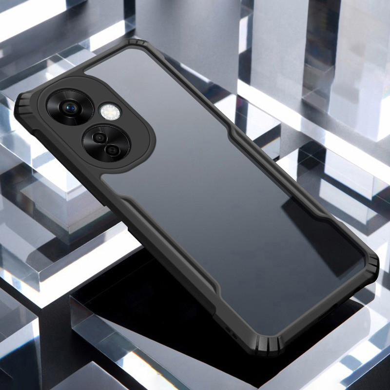 Dành Cho OnePlus Nord CE 3 Lite Nord 2 2T 3 5G Vỏ Điện Thoại Túi Khí Acrylic Trong Suốt Silicon Ốp Lưng Chống Sốc
