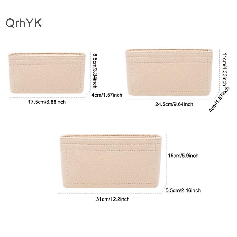 Nhà Máy Thời Trang 1 Máy Tính Nỉ Chèn Túi Tổ Chức, Dụng Cụ Trang Điểm, Lớp Lót Hoàn Hảo Cho Nữ Túi Xách Cho Và Túi Đựng Mỹ Phẩm QrhYK