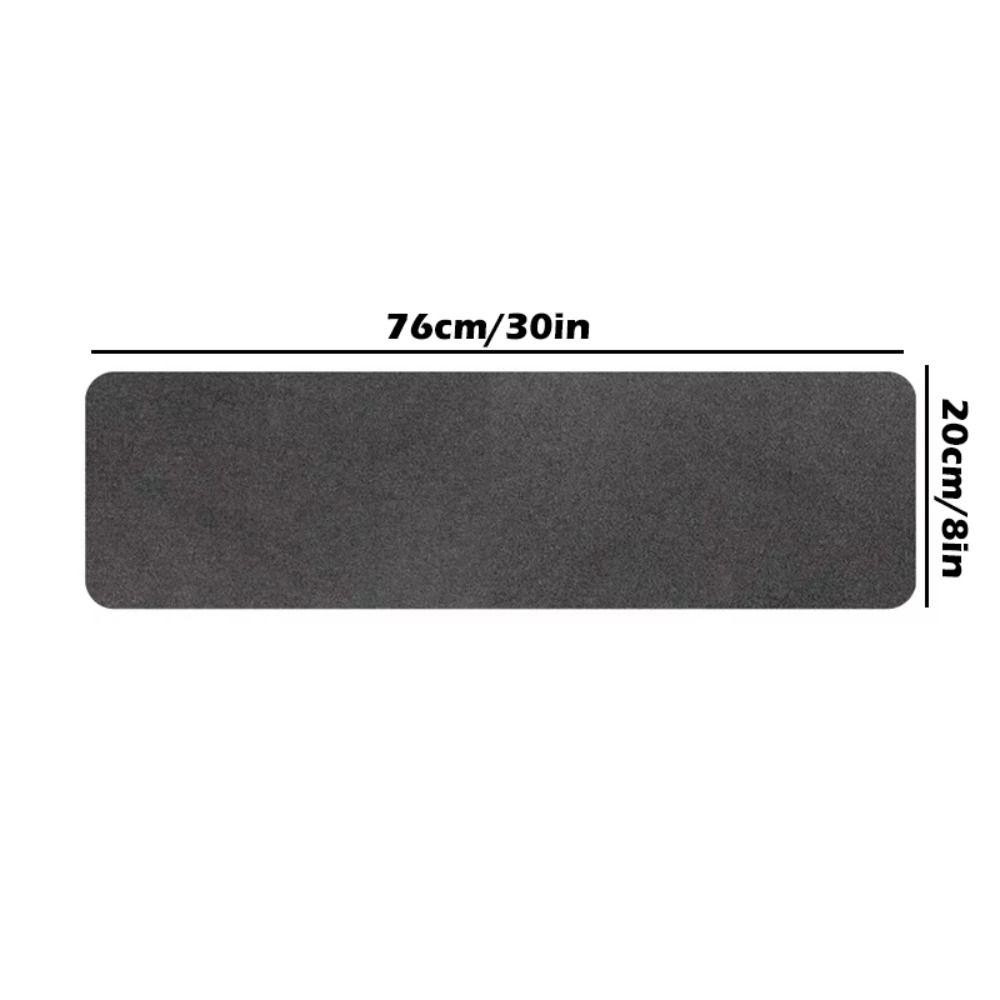 [Vận chuyển nhanh] Thảm trải sàn cầu thang SIMPLEAID, Thảm cầu thang chống trượt 76X20cm, Thảm cửa sọc mềm an toàn tự dính Trang trí nội thất