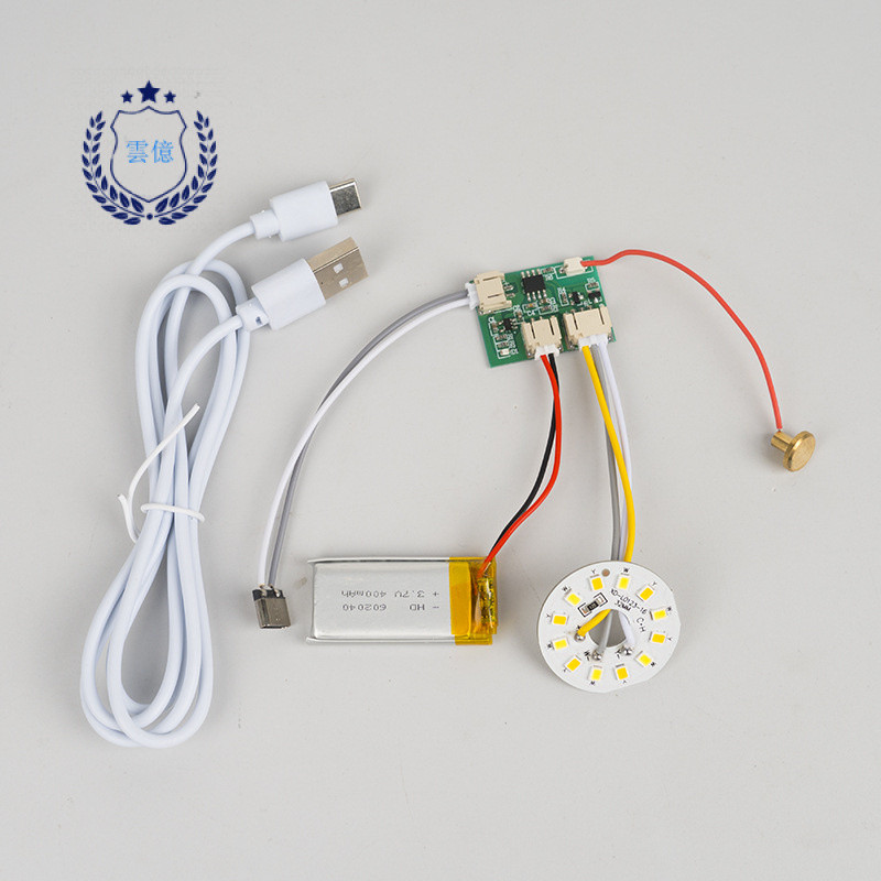 Bảng đèn Led5V 3.7V Wick Khung ảnh Ánh sáng Beech Light Bức tranh tường Ánh sáng Điều khiển từ xa Cảm ứng Làm mờ Bảng điều khiển Bảng mạch