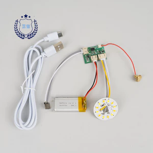 Bảng đèn Led5V 3.7V Wick Khung ảnh Ánh sáng Beech Light Bức tranh tường Ánh sáng Điều khiển từ xa Cảm ứng Làm mờ Bảng điều khiển Bảng mạch