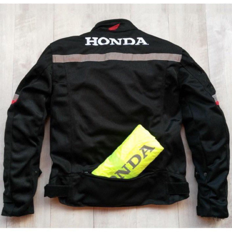 Áo khoác bảo hộ Honda Racing (kèm bộ gù giáp 5 món + áo mưa) _racing