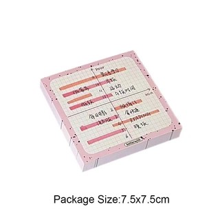 THFENG 50 Miếng / gói Miếng Dán Giấy Dán Trong Suốt, Giấy Trường Văn Phòng Phẩm Sổ Lưu Niệm, Đã Đăng Nó Giấy Dán Giấy Dán Đồ Dùng Văn Phòng Notepad Posits Học Sinh