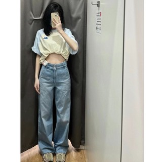 Áo thun nữ phông vải cotton form rộng tay lỡ