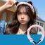 Mũ che nắng BORAGETE, Mũ che nắng có vành rộng có thể gập lại, Bảo vệ tia cực tím mềm mại thông thường Mũ xô sử dụng kép dành cho nữ