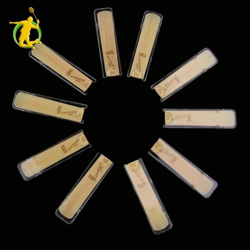 Chuyên Nghiệp 10 Miếng 2 1 / 2 Alto Saxophone Sax Reeds Bộ Phận Nhạc Cụ Gió Cao Cấp